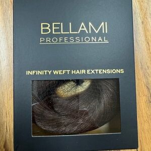 BELLAMI Professional Infinity Weft Extensions - Rich Brown